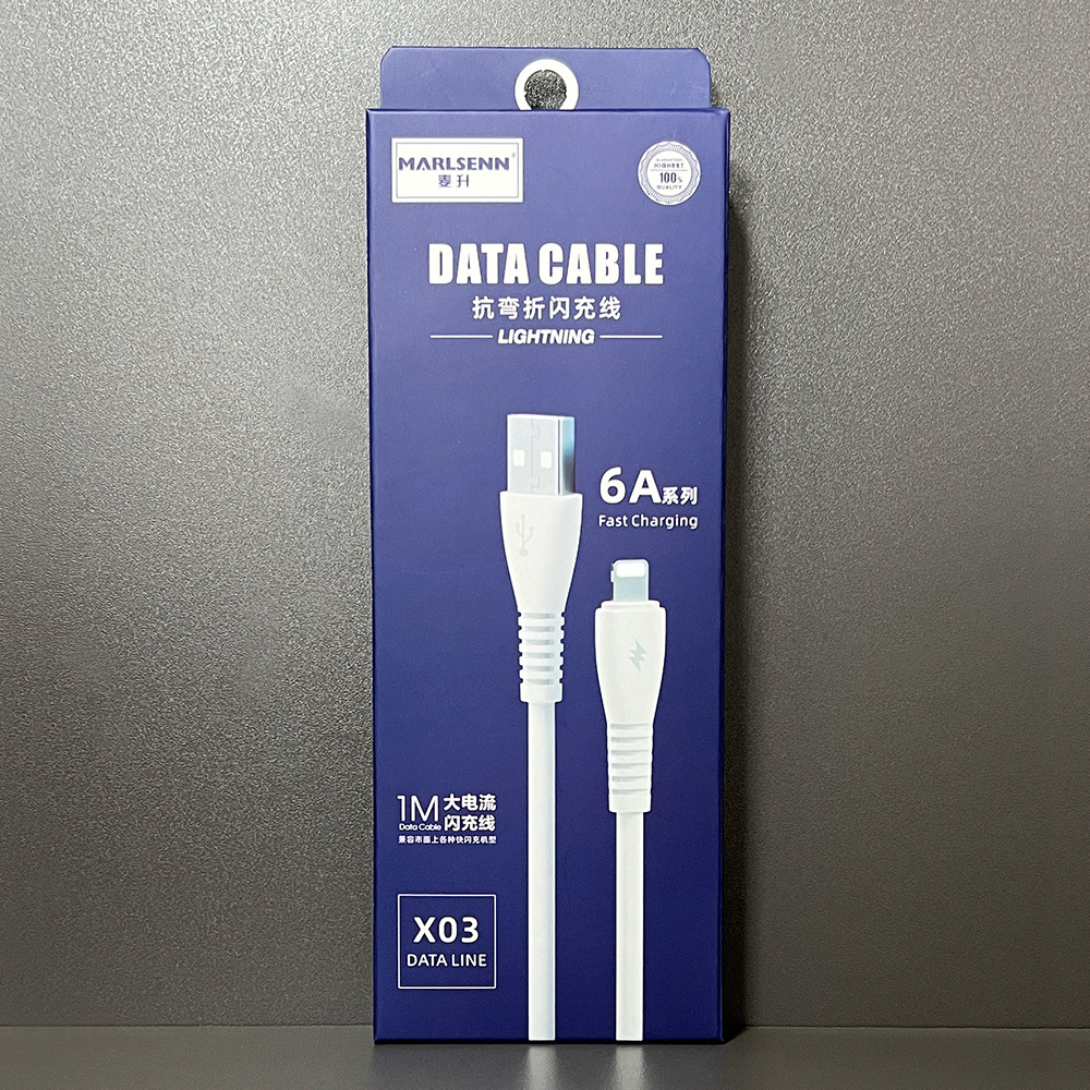 Para Android 90cm cable micro USB cable de datos de carga de teléfono móvil moldeado por inyección de PVC 4 núcleos 2A cable de carga rápida
