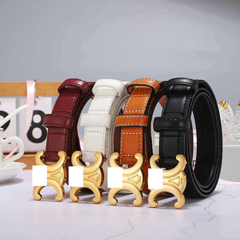 New Style Women's Belt, Fashionable and Versatile, Black Decorative Belt, Niche Design for Women, High-End Feel, Exclusively for Cross-Border Sales