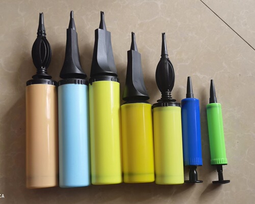 Manufacturer  Inclined Air Balloon Hand Pump Inflatable Toy Type Hand Pump Wholesale 