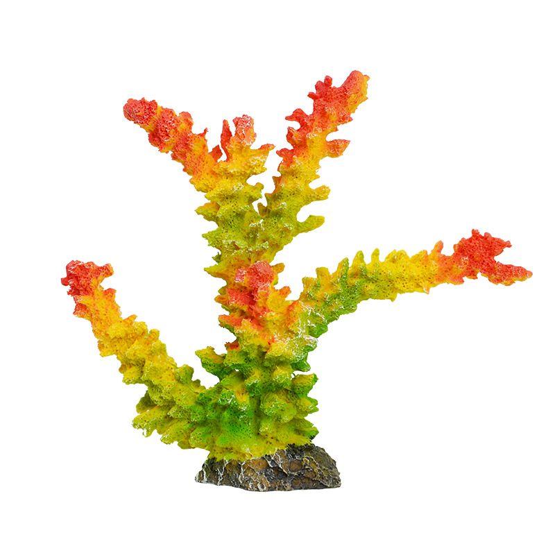 Escenografía de pecera al por mayor resina concha pecera decoración de acuario decoración de acuario tanque de agua de mar conjunto simulación arrecife de coral