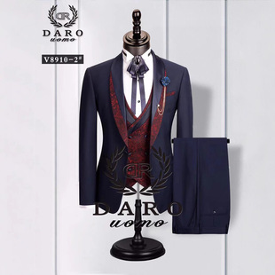 24 cross-border foreign trade plus size men's SUIT three-piece SUIT African European and American SUIT banquet party SUIT SUIT
