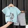 Summer children's shorts, cotton set, T-shirt suitable for men and women girl's, children's clothing, 2022, wholesale