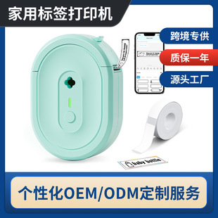 Cross-Border Portable Thermal Small Sticker Label Printer N12 Bluetooth Inkless Logo Wholesale Miniprinter