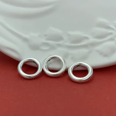 Zərgərlik ara hissələri ring, pure silver 3D craft loose