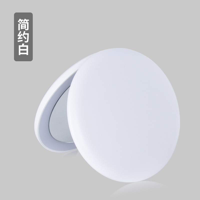 手持ちポータブルled化粧鏡ライト付き折り畳み円形小鏡ギフト実用ポータブルled化粧鏡ライト付き|undefined