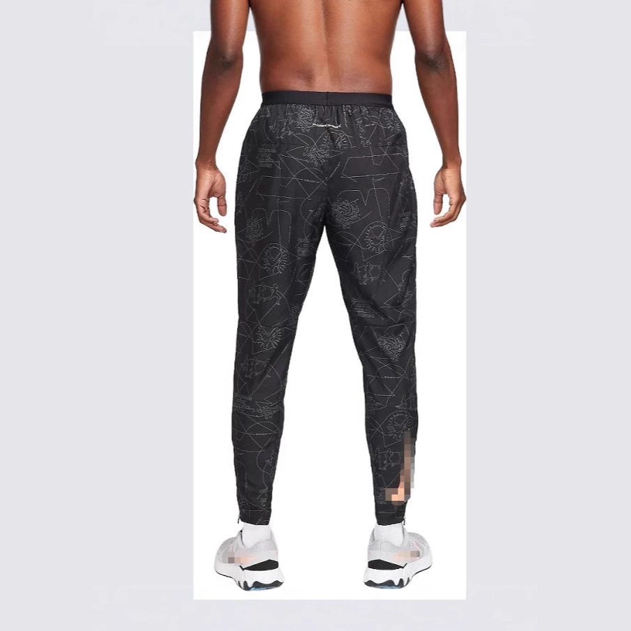 2025 Cross-Border Same Style Sports Mid-Waist Casual Pants Men's Long Pants Digital Print Slim Fit Pants Men 02