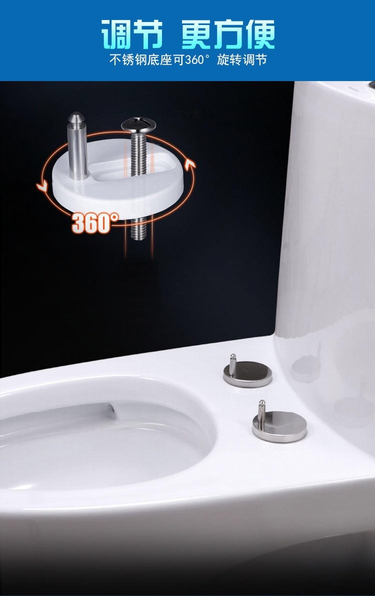 Universal toilet seat cover, household toilet seat cover, thickened old-fashioned toilet, dual-purpose, super thick household toilet accessories Item Picture