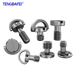 Stainless steel 1/4 inch camera tripod mount quick release plate quick release screw photography accessories hook screw