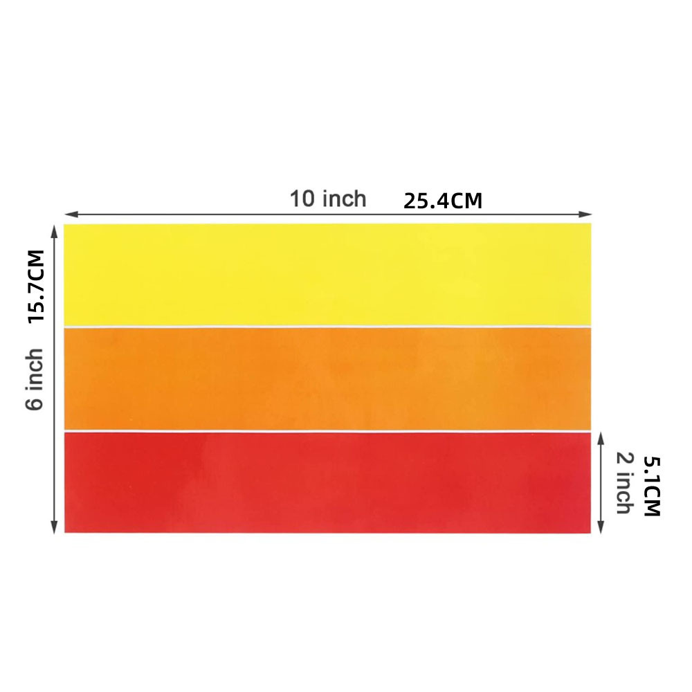 Three-colour Reflective Car Sticker For Front Decoration Waterproof_voghion.com