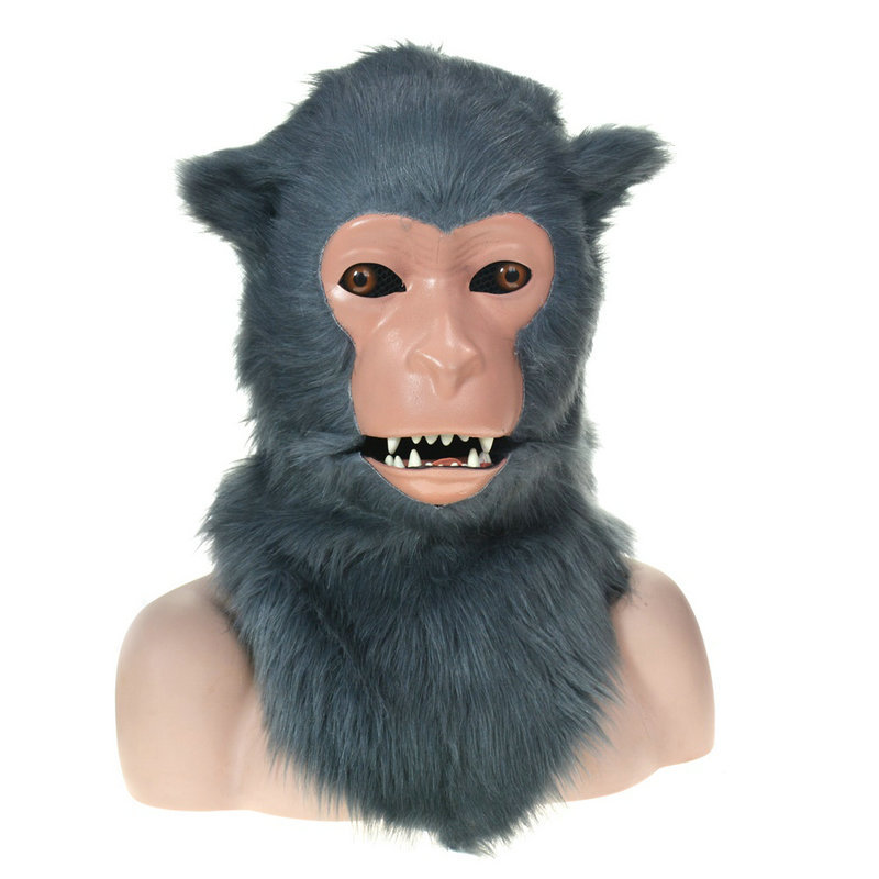 Máscara de cabeza de animal de cara completa Lobo Oso conejo León leopardo fotografía bola rendimiento máscara de película fabricante