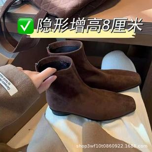 С���Ӄ�����8cm��ʽ���^�͹���ɫ�q��ָ���ѥ���ƽ���R��ѥŮ
