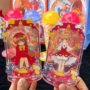 Replica of Sakura's Magic Girl Nai Xue's Tea Collaboration Merchandise, Sakura Standee, Self-Made High-Value