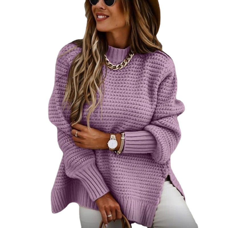 Suéter de Punto Holgado y Estilo Casual para Mujer, Otoño-Invierno 2025, Comercio Electrónico Transfronterizo en AliExpress y Amazon image 6