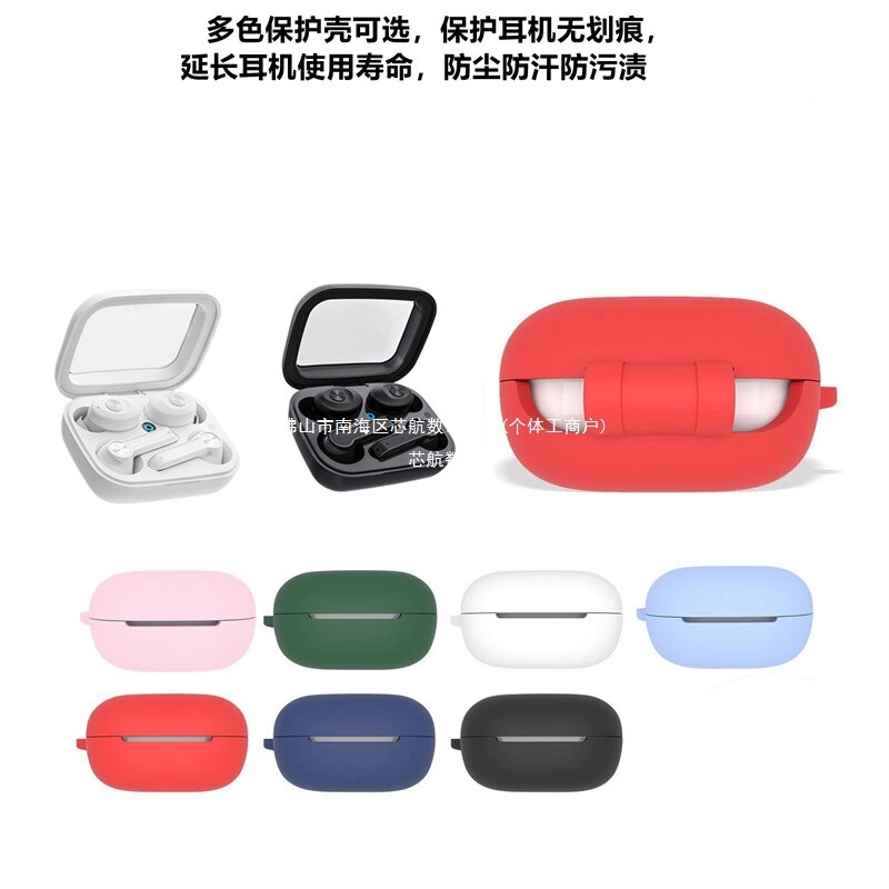 2-in-1 [4 イヤホン] 2 ペア デュアル イヤホン ワイヤレス Bluetooth ゲーム スポーツ 超長バッテリー寿命 保護ケース付き|undefined