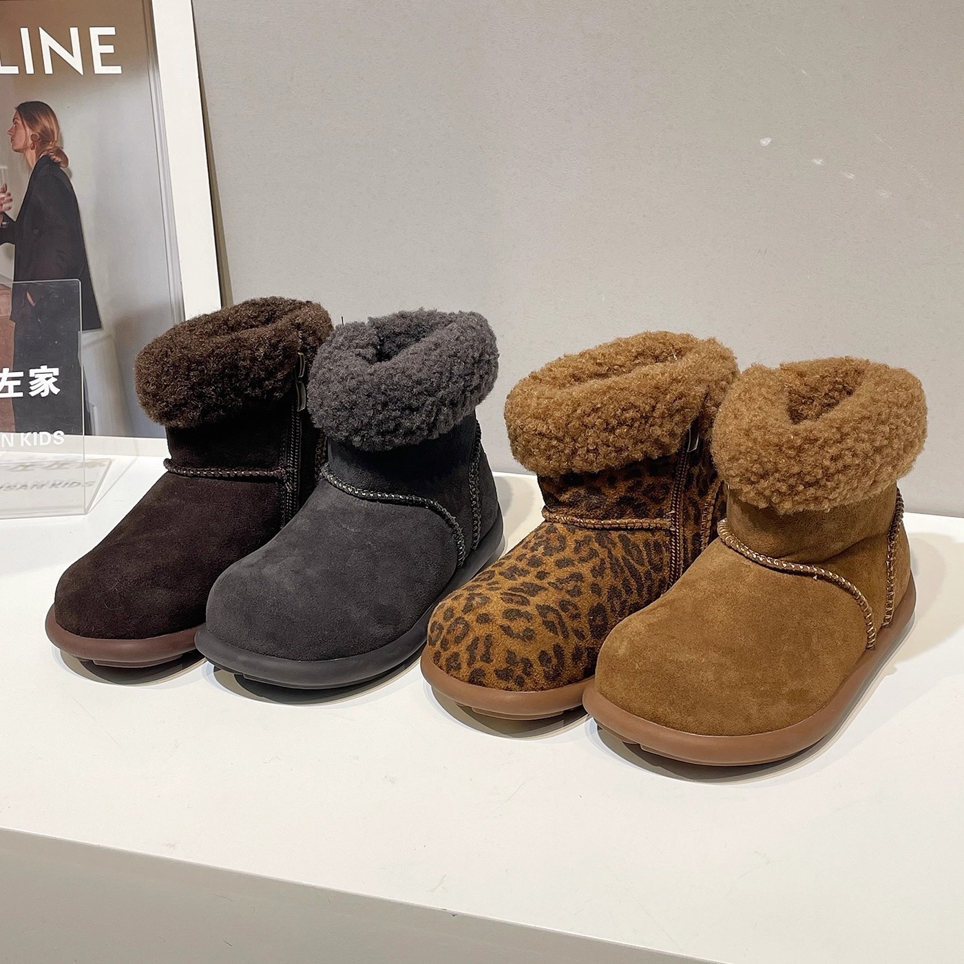 Winter retro non-slip keep warm low fashionable low boots for men…