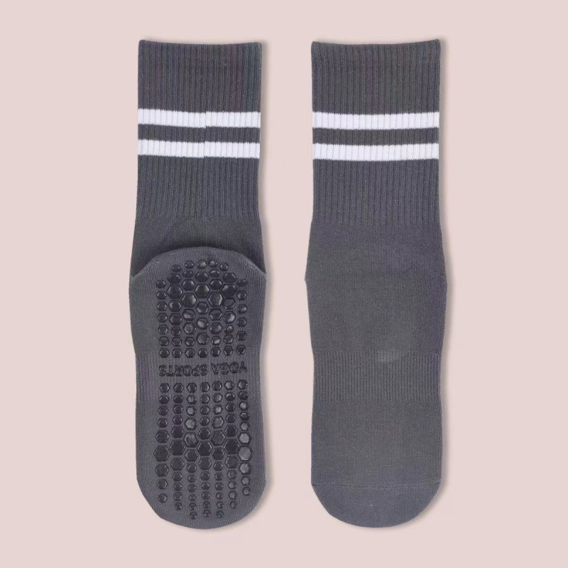 Pantalones de medias para niños y niñas, puntos antideslizantes, pantalones de medias para interiores, calcetines deportivas paralelas casuales coreanas al aire libre.