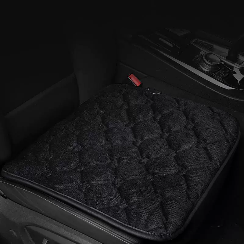 Нагреваемая подушка для автомобиля, зимняя плюшевая подушка, 5В USB-интерфейс, однопользовательская для кемпинга, маленькая походная подушка