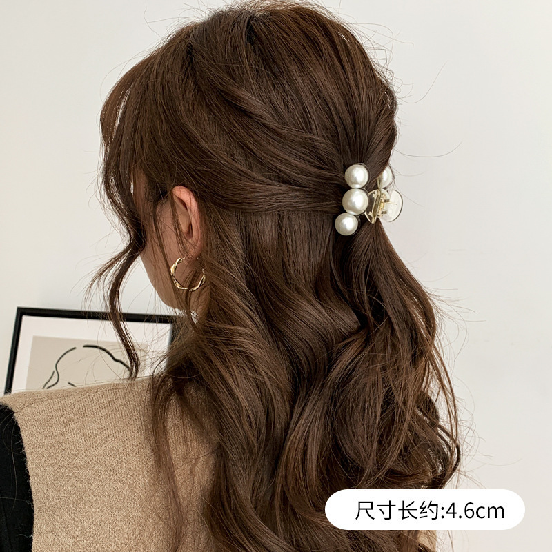 女性用ヘアピン、高級感のある韓国東大門と同じスタイルのヘアピン、後頭部のシャーククリップ、女性用ヘアアクセサリー|undefined
