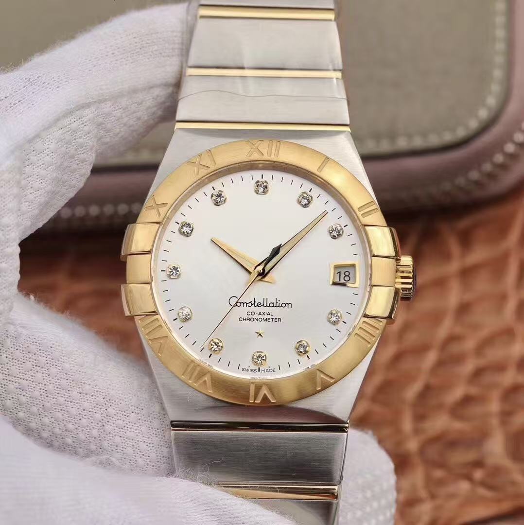 Oujia Men's and Women's Couple Watches Double Eagle Series Constellation Hippocampus Fully Automatic Mechanical Watch Station Western Supply Dropshipping