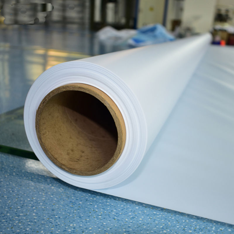 白色透光膜防火A级软膜天花吊顶工程灯膜拉膜窗帘店灯箱