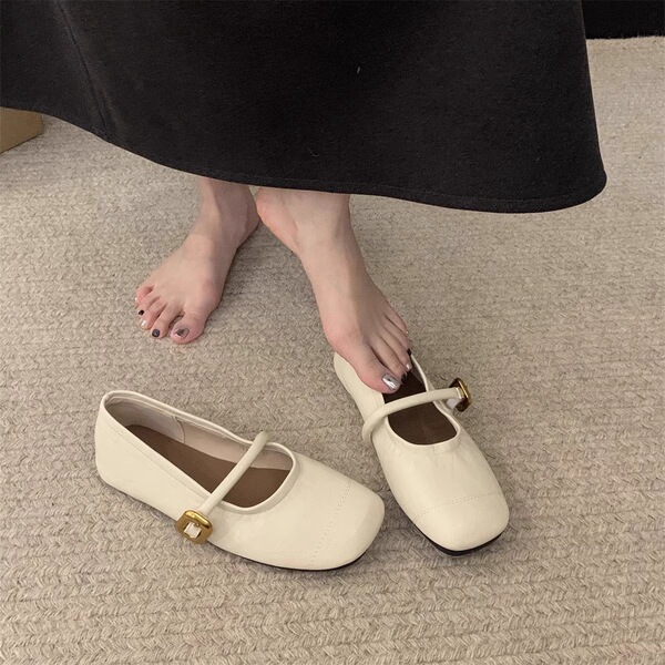 Summer universal Mary Jane shoes low-cut for work and office with a…