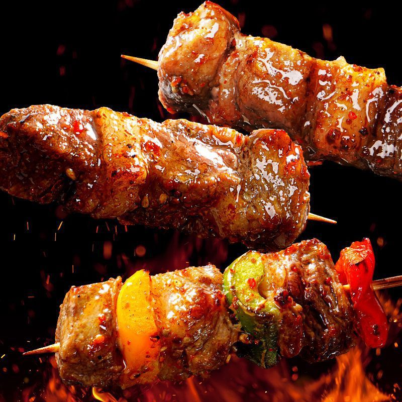 양고기꼬치 240g*3+앙고스터비프꼬치 240g*2