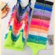 Summer new casual sports vest hollow triangle shorts integrated with chest pad gathered V