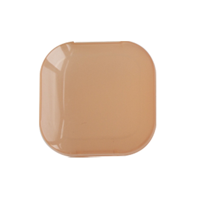 Caja de retenedor Dental, caja de almacenamiento de aparatos dentales, caja dental portátil, caja de almacenamiento transparente para aparatos dentales