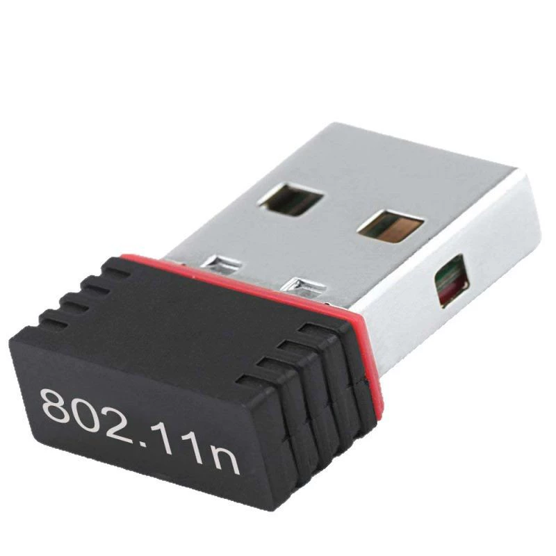 Беспроводная сетевая карта RTL8188 802.11n 150M USB MINI WIFI приёмник без корпуса
