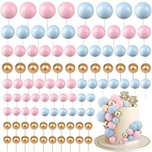 B 76573 Mixed Cake Decor Balls Gold Silver Bohemian ��������