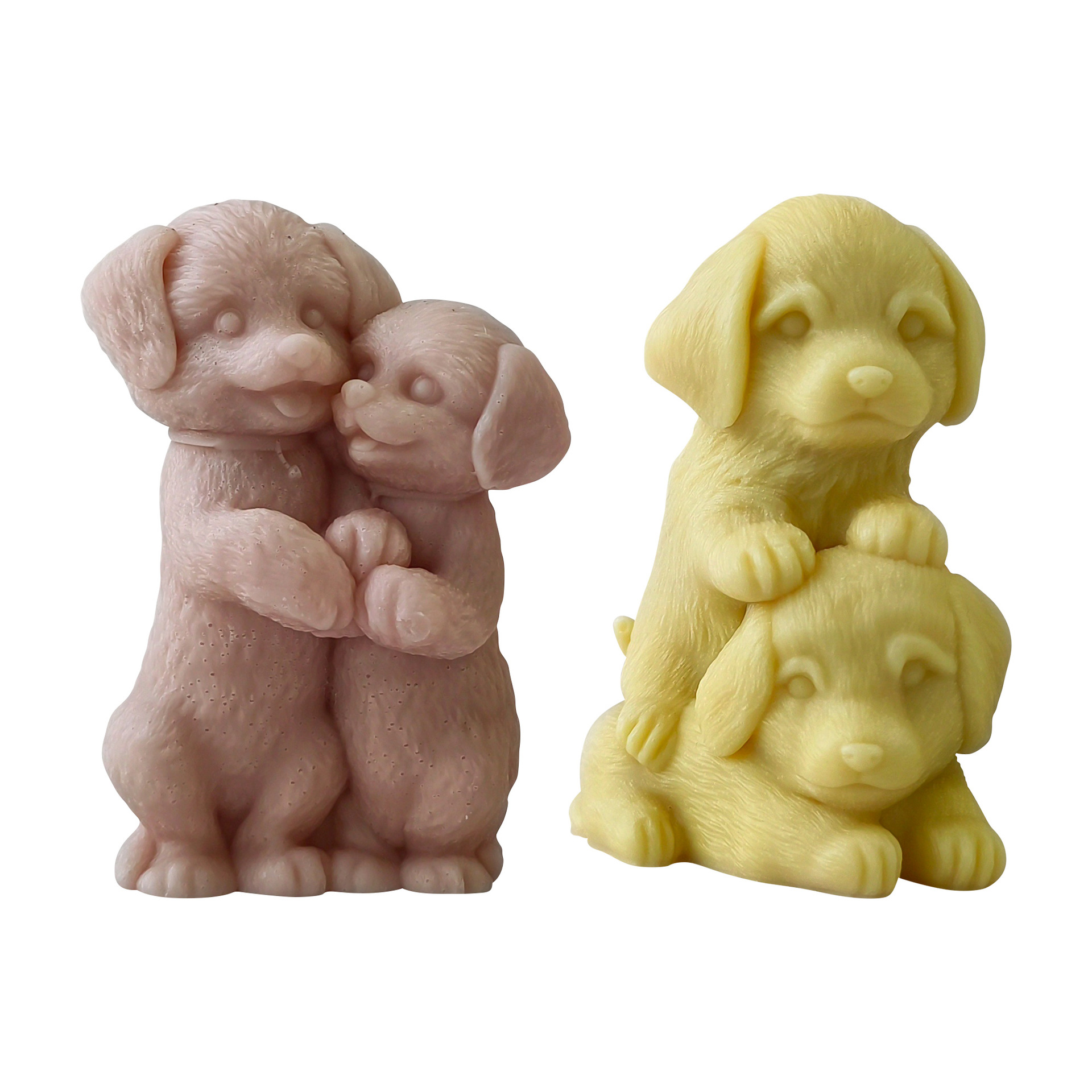 Jiahui Mei Labrador molde de silicona diy pieza pieza