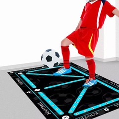 サッカーステップトレーニング滑り止めフロアマット家庭用珪藻泥スポーツボールコントロールペースカーペット屋内防音フィットネスマット