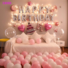 周岁装饰主题生日背景墙气球装饰品成人派对儿童生日宝宝网红用品