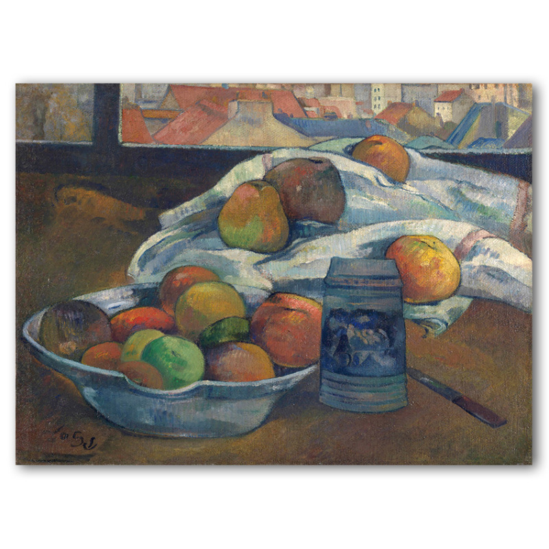 フランスポール高更世界名画レトロ芸術微噴掛画芯油絵キャンバス静止画|undefined