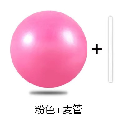 PVC 防爆つや消しミニピラティスヨガボール小麦チューブボール 25 センチメートルバランスフィットネスボール pvc ヨガボール|undefined