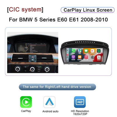 8.8" Carplay Car Multimedia Car display - 2008-2010-bmw-5-series-e6e61cic-system-88inch