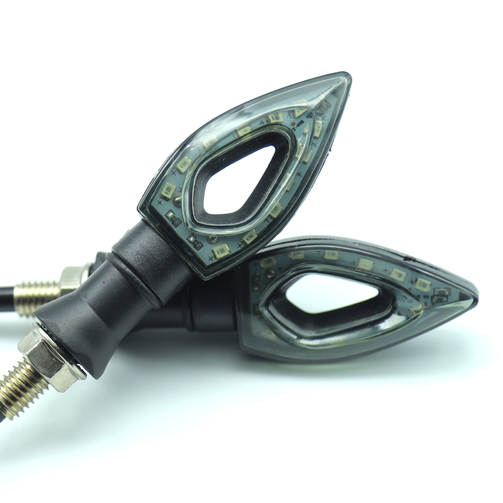 Vehículo eléctrico 12v motocicleta de agua de flujo de agua en forma de corazón con accesorios de modificación de lámpara LED para Raybang005 girar