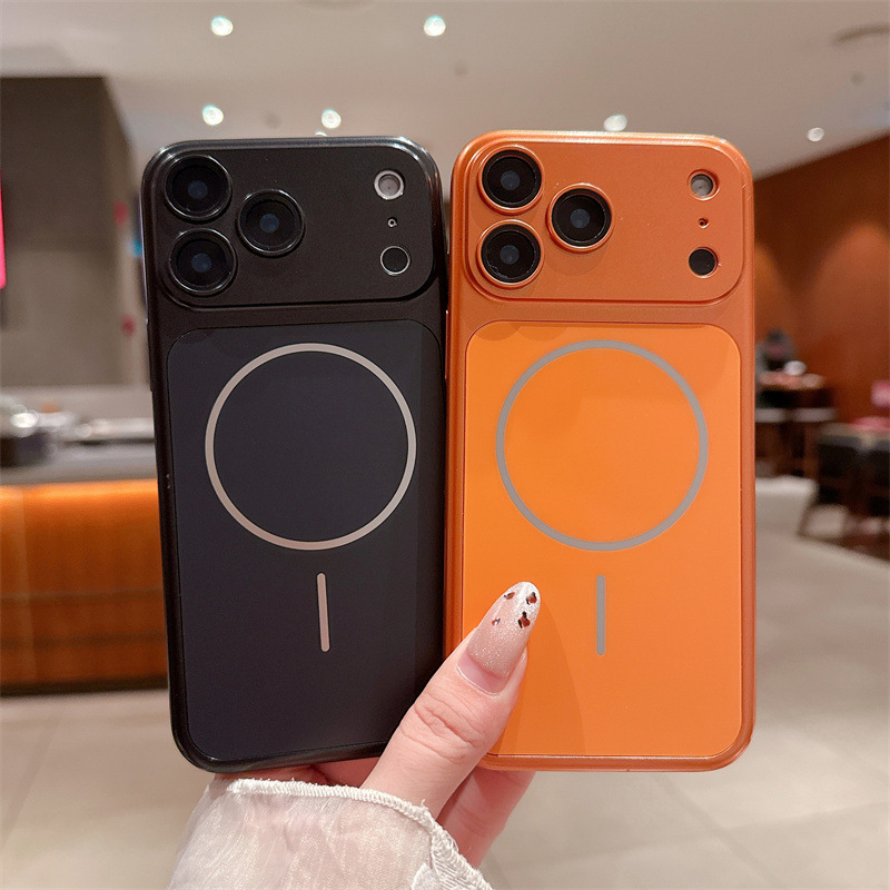 Transform into an Apple 17 Pro Max in Seconds with the Original Matte Magnetic Phone Case, iPhone 16 Full Lens Protection Anti-Drop Cover