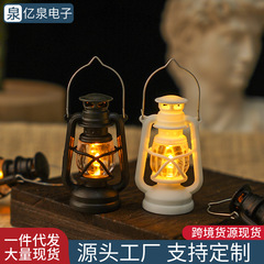 レトロなミニ風灯電子ledミニ親指灯ホームパーティーの雰囲気装飾装飾写真撮影道具