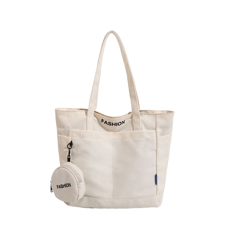 Bolsa de gran capacidad para mujeres 2026 nuevo estilo coreano in-modes simple bolso de clase bolso de hombro para estudiantes universitarios