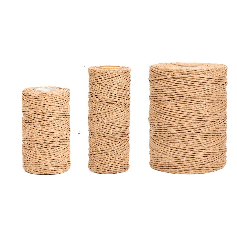 Colorido cuerda de papel tejida hecha a mano jardín de infantes niños área de arte cuerda de papel bricolaje línea de dibujo paquete de material creativo