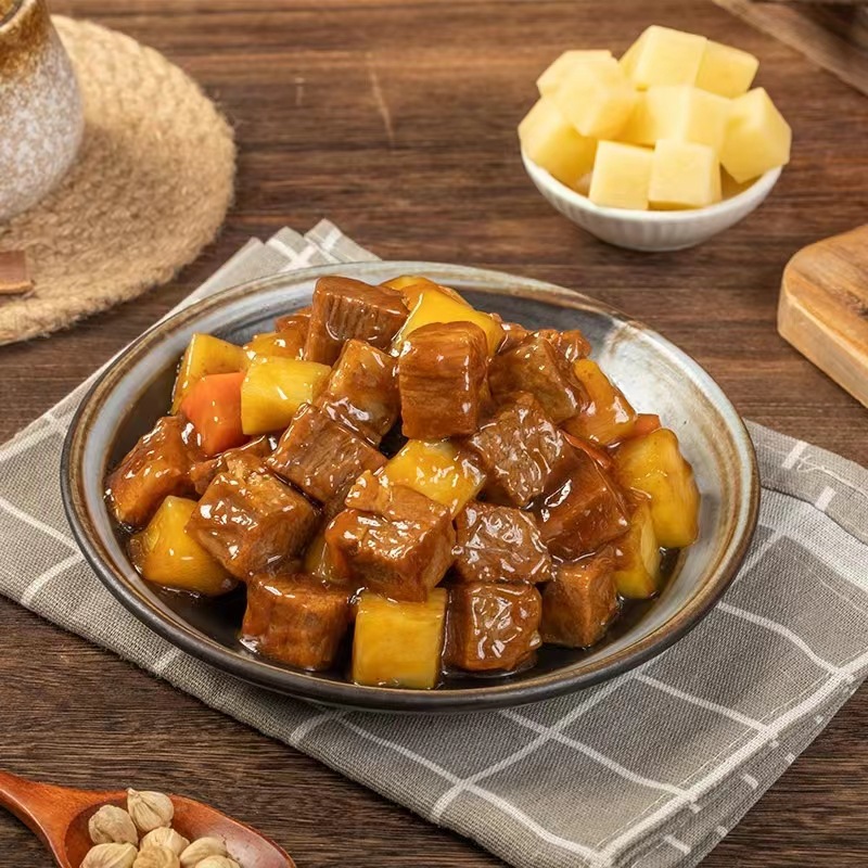 감자와 쇠고기 10팩 1800g [포장] (2kg)