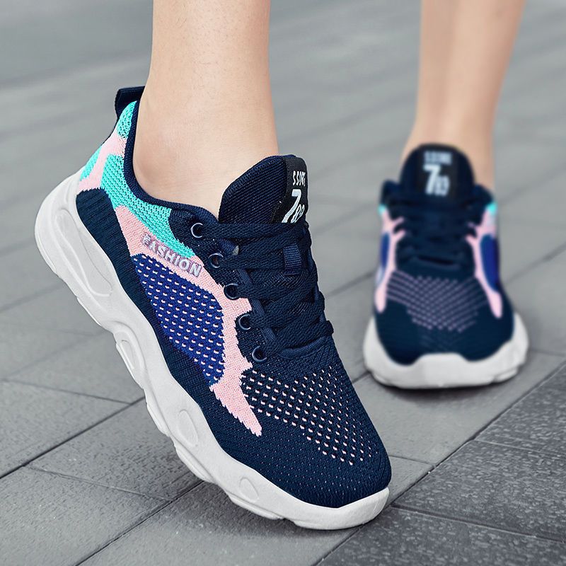 Ladies Work Shoes Running Shoes Tennis Shoes Sneakers Rubber Sole Fabric Versatile Comfortable Footgear_voghion.com