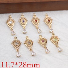DIY�Ʒ������l�~僽�18K΢��ʯ���»ʹ��U��ˮ�Π�С�������K