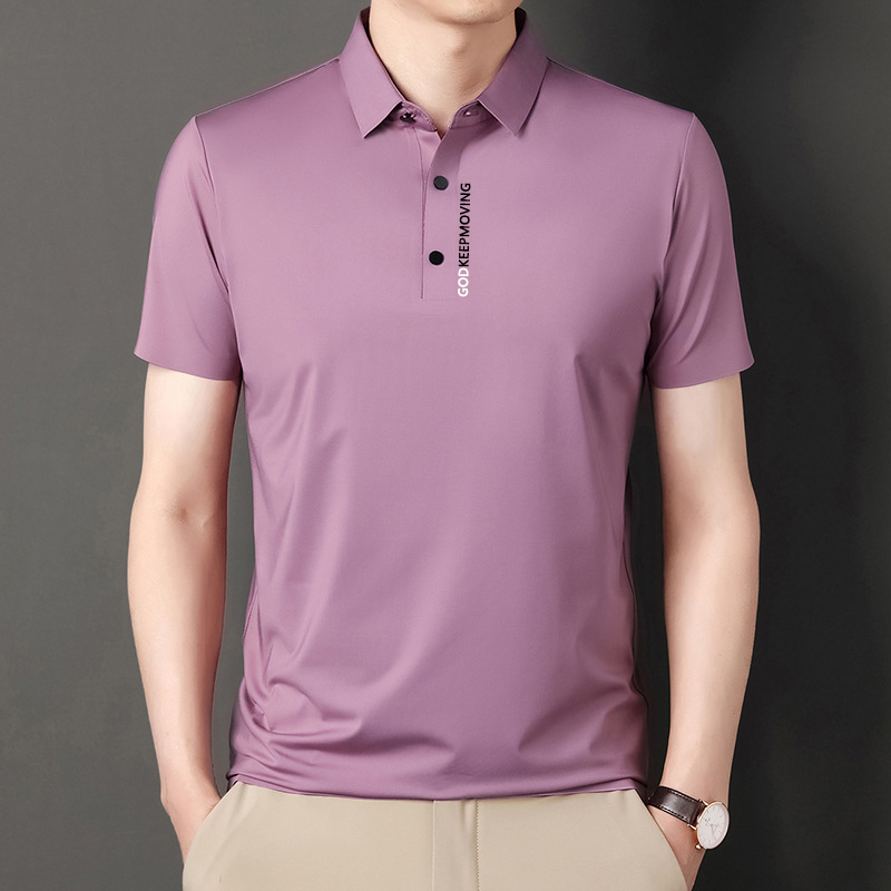 Silk trend T-shirt for leisure