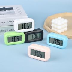厂家直供温度款聪明钟学生专用闹钟桌面静音床头电子钟批发