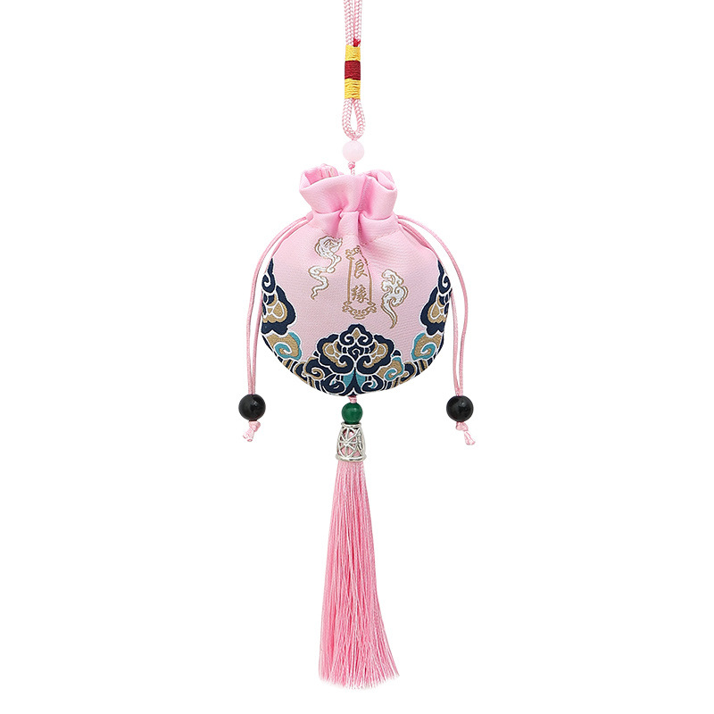 Dragon Boat Festival sachet, national style embroidery, Xiangyun portable royal guard sachet, portable Hanfu purse, car hanging, empty bag wholesale
