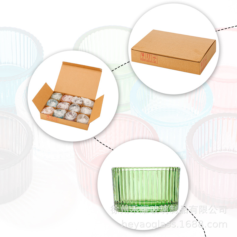 상자에 12개 세트, 녹색