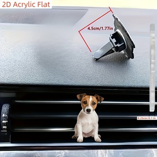 Decorative Car Air Outlet Kit Long-Lasting Fragrance Card Slot Perfume Clip Acrylic Aromatherapy Tablets Car Aromatherapy