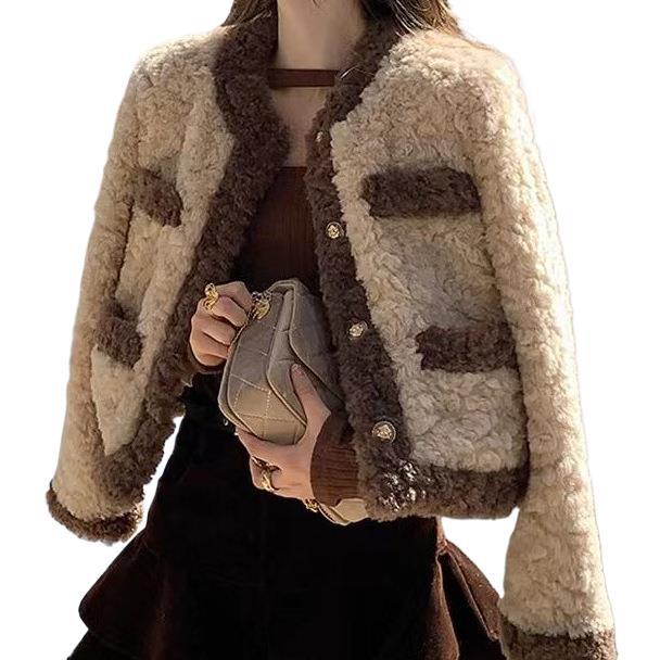 Jacket, Chanel style, oversize